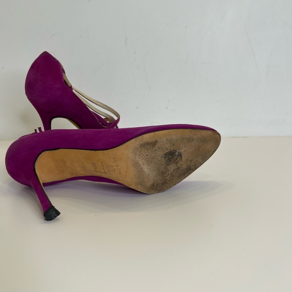 Brian Atwood Purple heel - Picture 3 of 4
